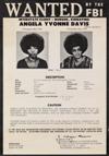 (BLACK PANTHERS.) DAVIS, ANGELA. Wanted. Angela Yvonne Davis. . .